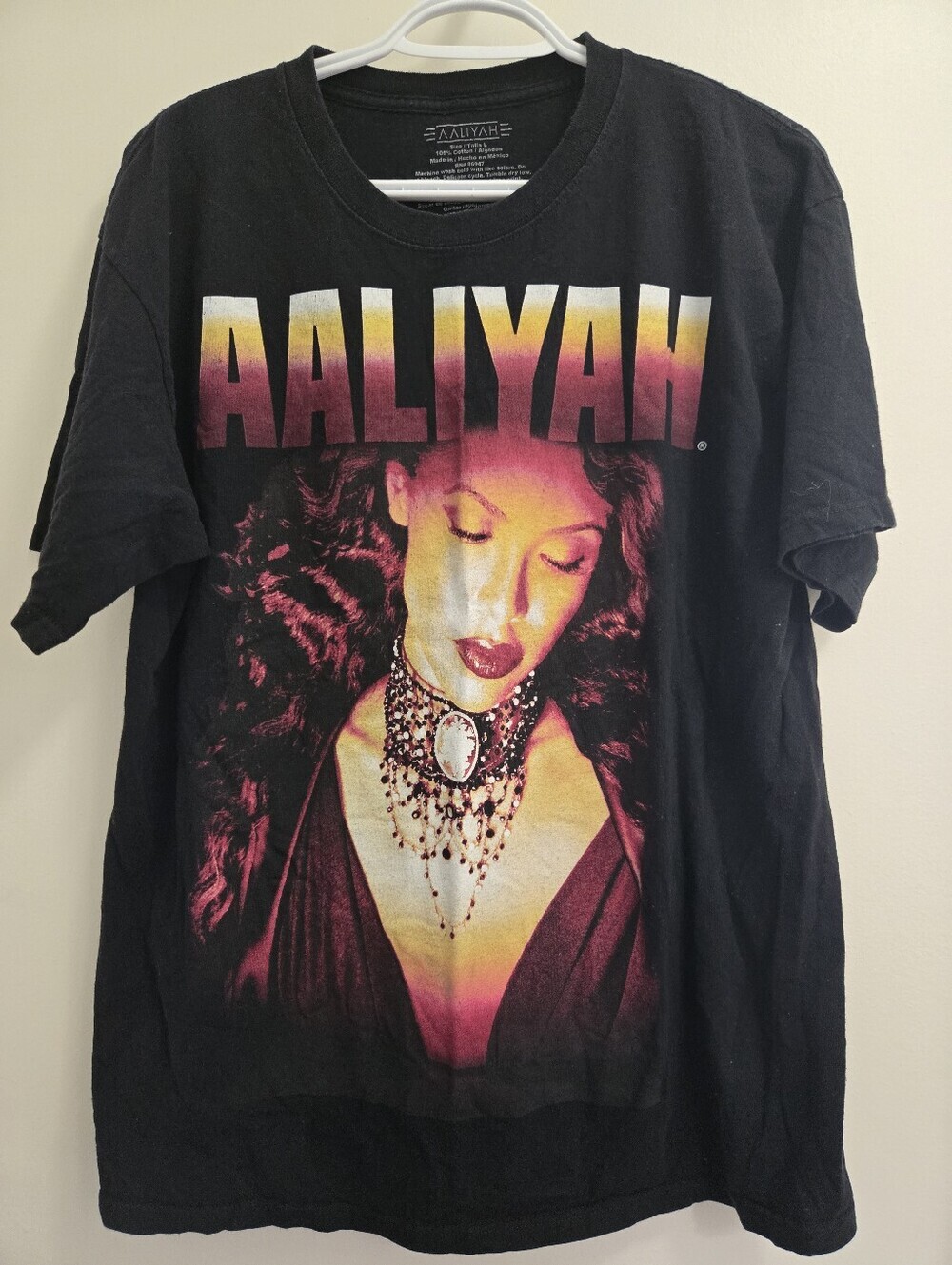 Ladies Aaliyah Band TShirt